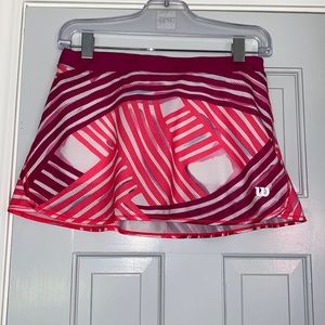 Wilson Pink and Purple Women's Skirt